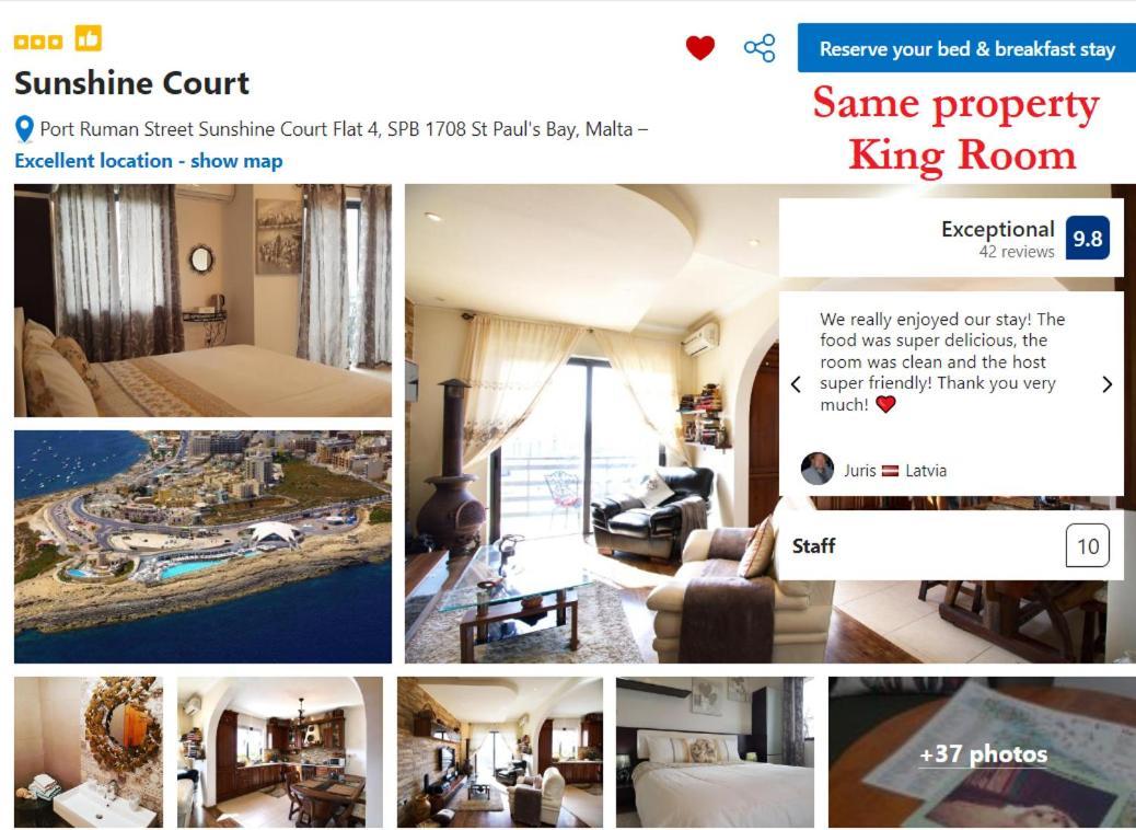Sunshine Court Budget St. Paul's Bay Luaran gambar